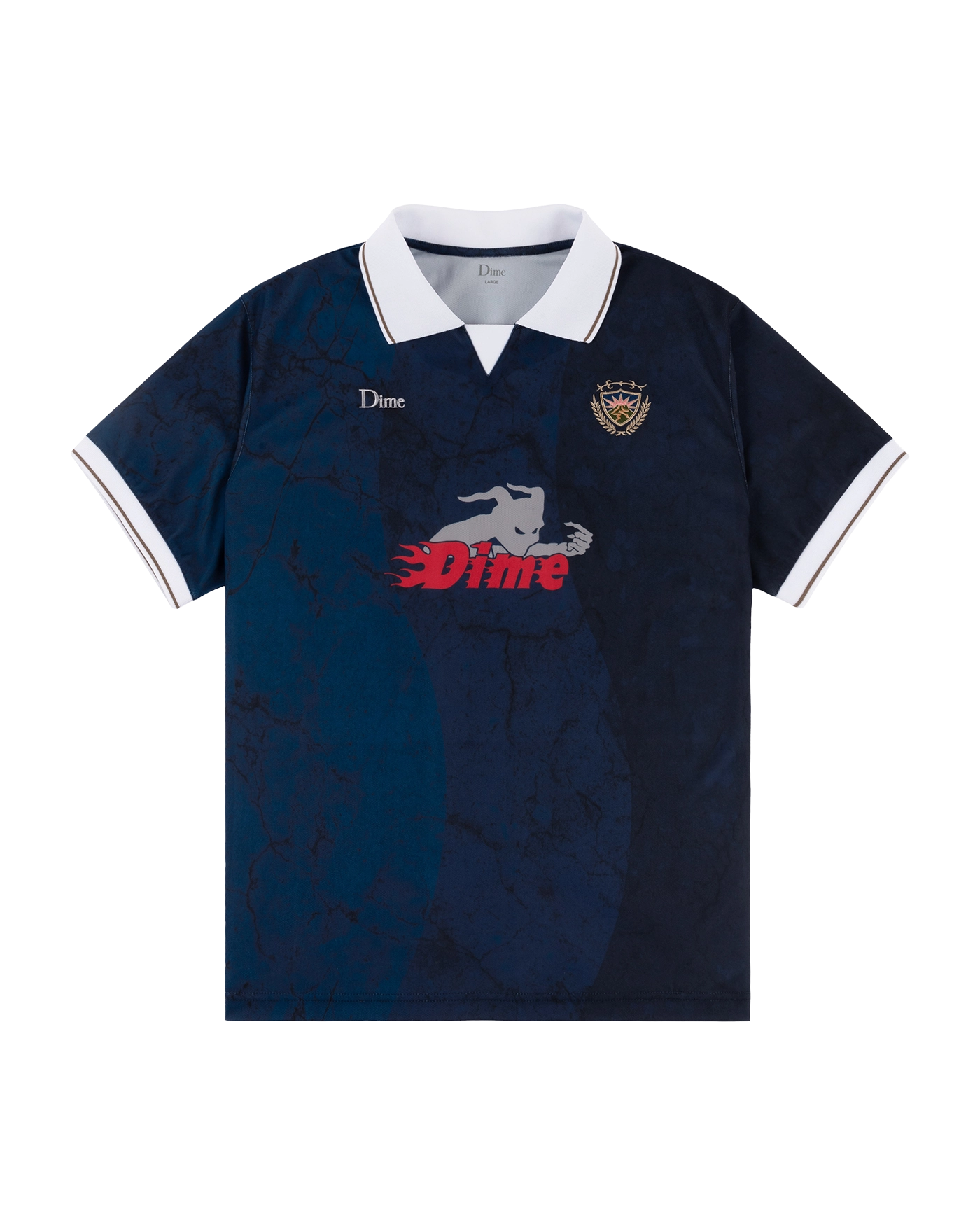 Dime Final Jersey / Navy (ダイム サッカーシャツ/半袖